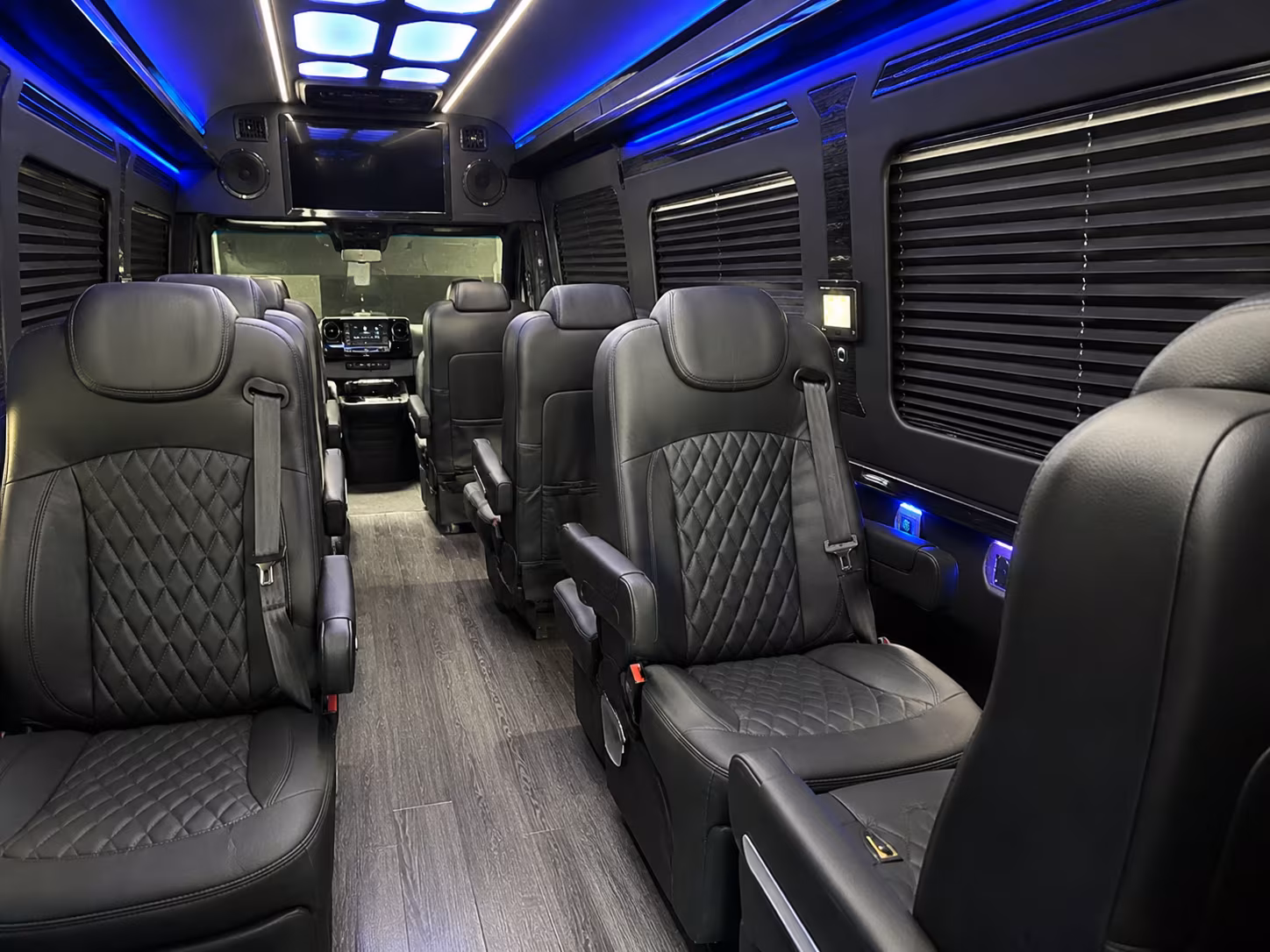 chico long distance transportation onboard seating