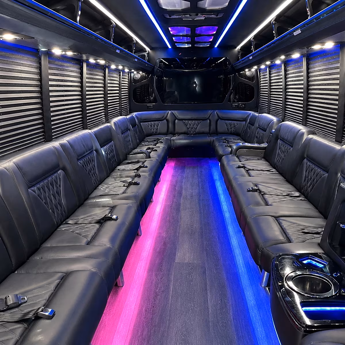 chico party bus rentals inside